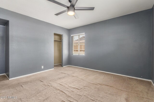 2938 N 18th Ave, Phoenix, AZ 85015 - unfurnished bedroom featuring carpet flooring, baseboards, and a closet