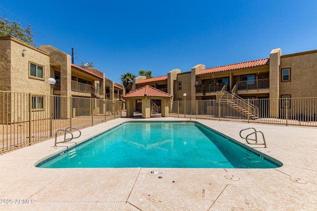 2220 W Dora St Unit 220, Mesa, AZ 85201 - pool with a gazebo, fence, and a patio