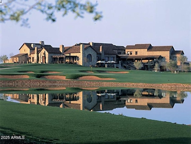 7751 E Golden Eagle Cir, Gold Canyon, AZ 85118 - surrounding community featuring view of golf course and a water view