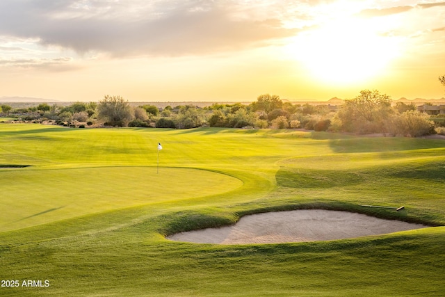 7751 E Golden Eagle Cir, Gold Canyon, AZ 85118 - surrounding community featuring golf course view and a putting area