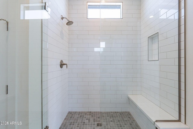 full bath featuring a stall shower