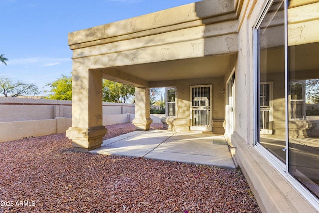 view of patio