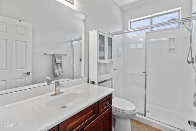 4418 W Yoosooni Dr, New River, AZ 85087 - full bath featuring a stall shower and vanity