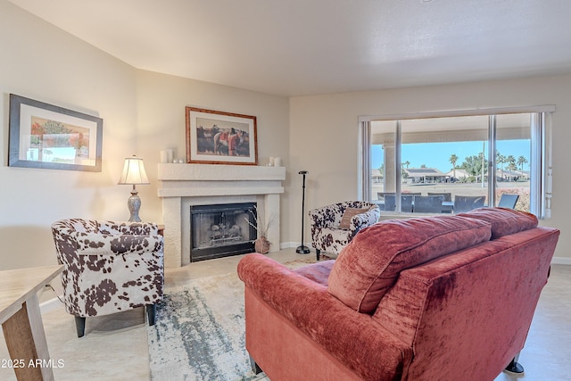 view of living room