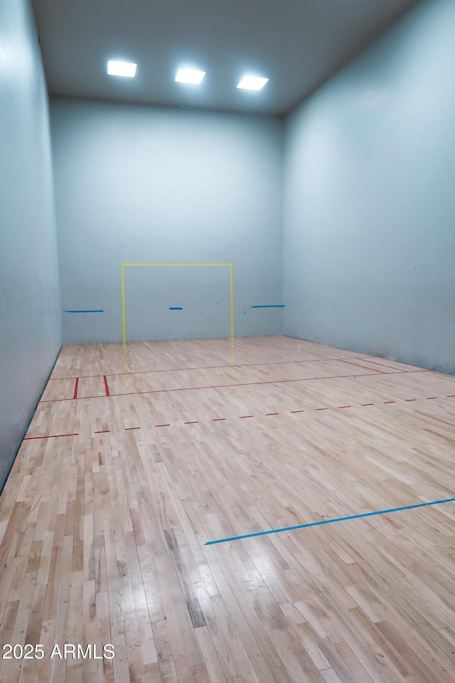 view of community featuring a sport court