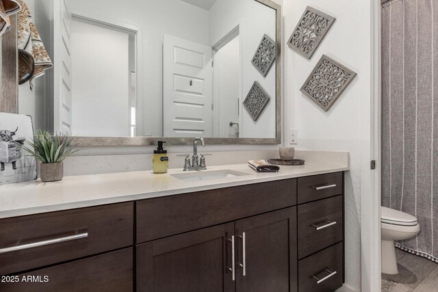 9922 E Thunderbolt Ave, Mesa, AZ 85212 - bathroom featuring vanity and toilet