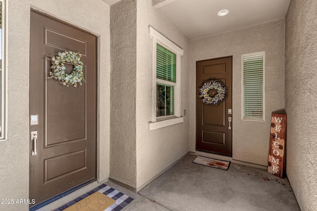 9922 E Thunderbolt Ave, Mesa, AZ 85212 - entrance to property featuring stucco siding