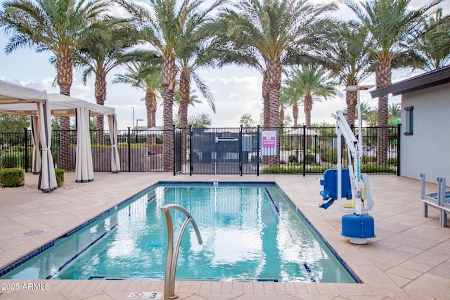 9922 E Thunderbolt Ave, Mesa, AZ 85212 - community pool featuring a patio area