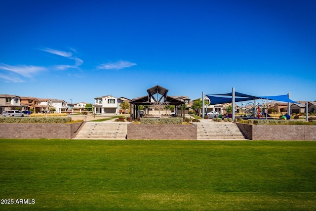 9922 E Thunderbolt Ave, Mesa, AZ 85212 - view of play area featuring a lawn and a residential view