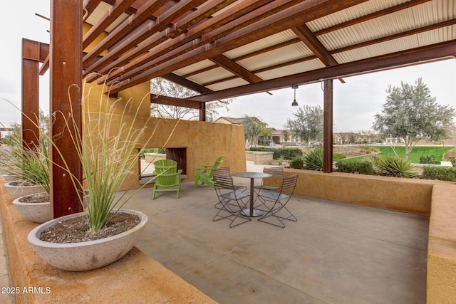 9922 E Thunderbolt Ave, Mesa, AZ 85212 - view of patio with outdoor dining space