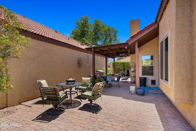 1910 E Citation Ln, Tempe, AZ 85284 - view of patio featuring outdoor dining area