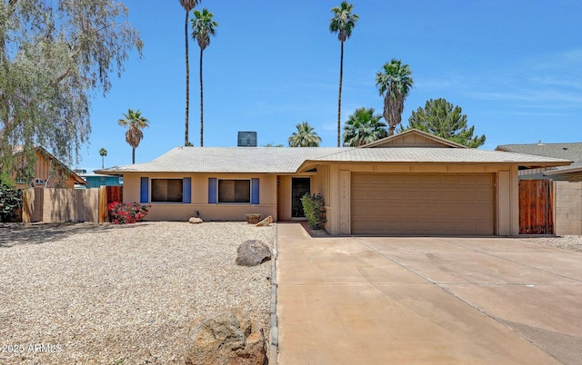 1712 E Manhatton Dr, Tempe, AZ 85282 - ranch-style home with an attached garage and driveway