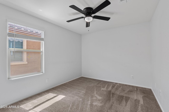 654 E Buckingham Ave, Gilbert, AZ 85297 - unfurnished room with carpet floors and ceiling fan