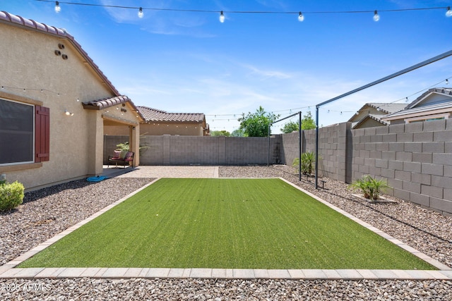 654 E Buckingham Ave, Gilbert, AZ 85297 - fenced backyard featuring a patio