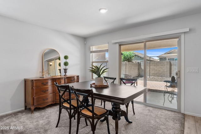 654 E Buckingham Ave, Gilbert, AZ 85297 - dining area with baseboards