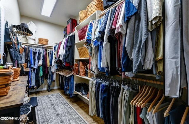 707 Lunar View Way, Chino Valley, AZ 86323 - spacious closet featuring wood finished floors