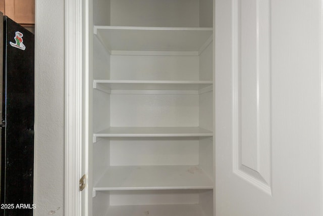 view of pantry