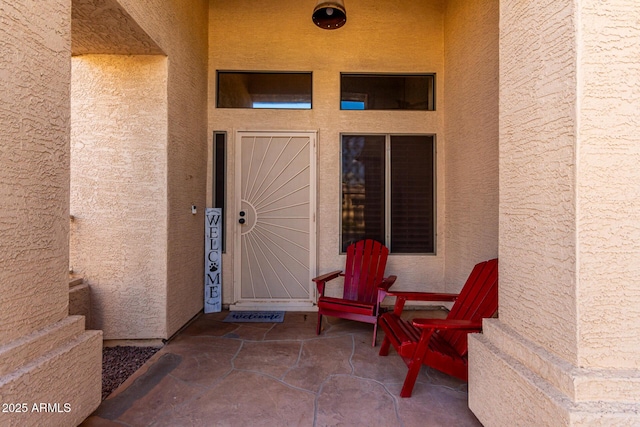 1022 S Butte Ln, Gilbert, AZ 85296 - doorway to property with stucco siding