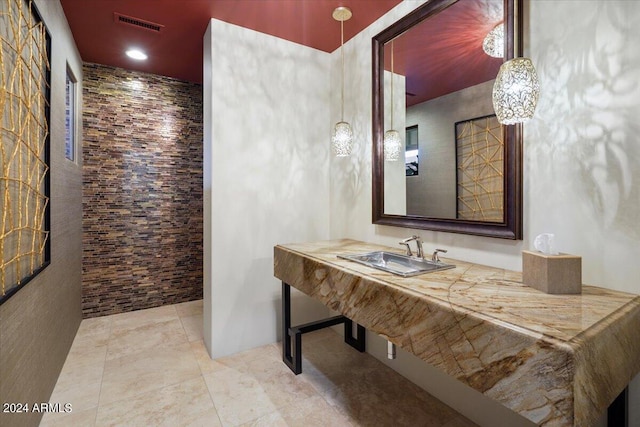 39254 N 104th Pl, Scottsdale, AZ 85262 - bathroom with a sink and visible vents