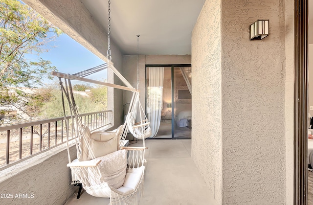 balcony with a sunroom