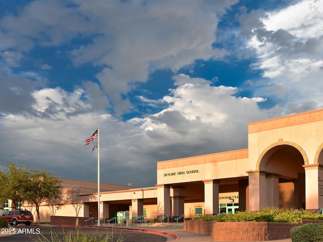 view of building exterior
