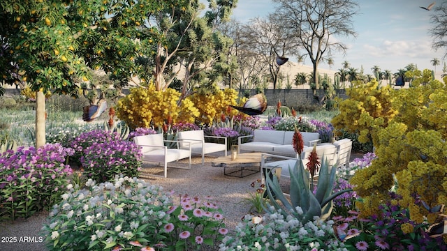 view of patio / terrace featuring outdoor lounge area