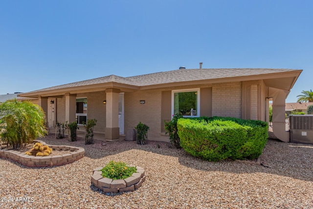 view of front of house