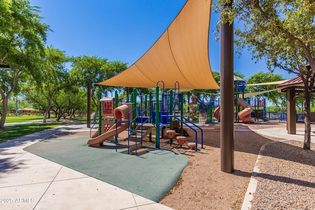 view of community playground