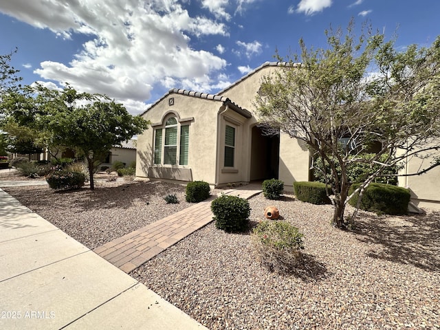 10350 E Texas Ave, Mesa, AZ 85212 - mediterranean / spanish-style house with stucco siding and a tile roof