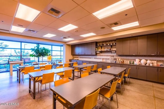 10350 E Texas Ave, Mesa, AZ 85212 - dining space featuring a drop ceiling