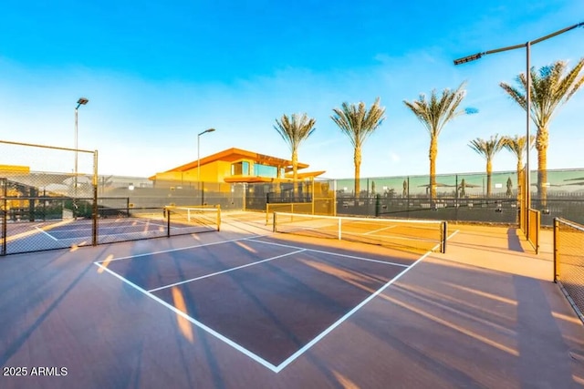 10350 E Texas Ave, Mesa, AZ 85212 - view of tennis court with fence