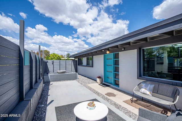 5809 N 10th Pl, Phoenix, AZ 85014 - view of patio / terrace featuring a fenced backyard