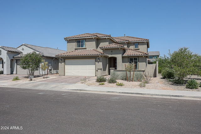 view of mediterranean / spanish house