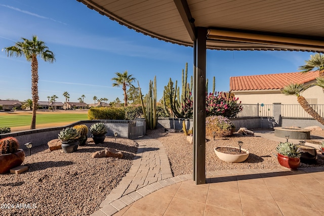 view of patio