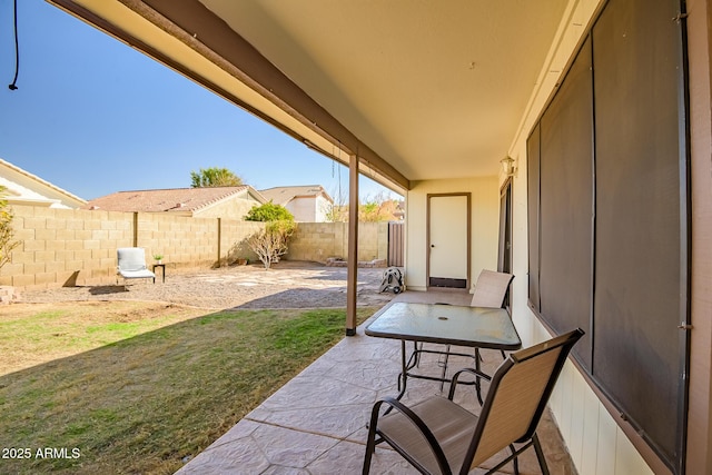 view of patio / terrace