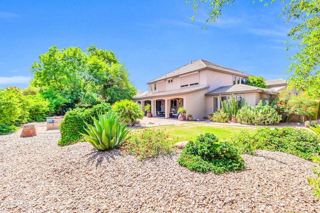2383 E Zion Way, Chandler, AZ 85249 - back of property featuring stucco siding and a patio area