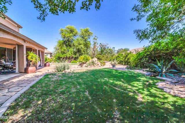 2383 E Zion Way, Chandler, AZ 85249 - view of grassy yard with a patio