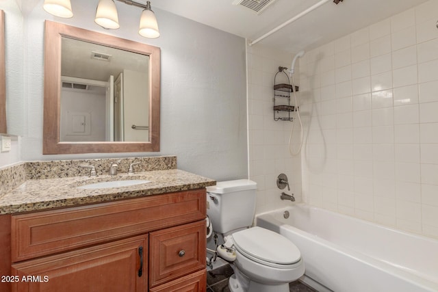 200 E Southern Ave Unit 226, Tempe, AZ 85282 - bathroom featuring toilet, vanity, and  shower combination