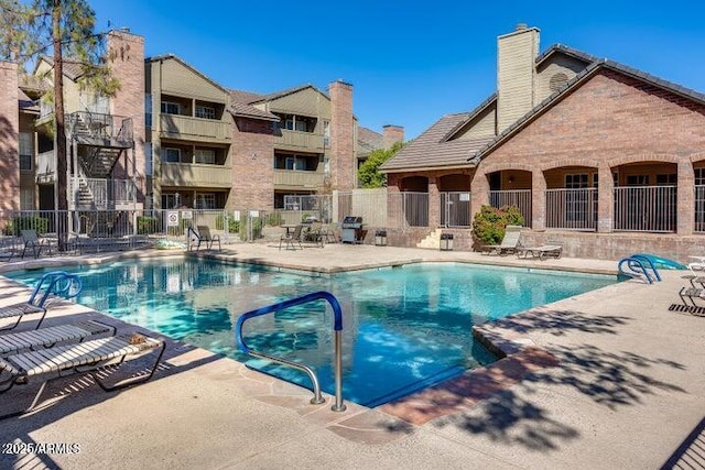 200 E Southern Ave Unit 226, Tempe, AZ 85282 - community pool featuring a patio area and area for grilling