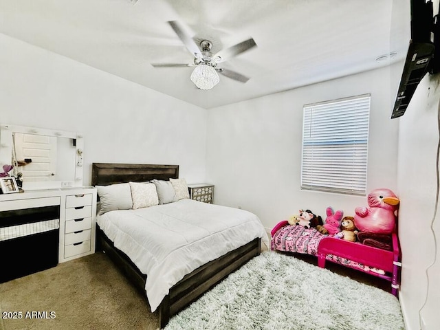 1657 W Monte Way, Phoenix, AZ 85041 - bedroom with carpet and a ceiling fan
