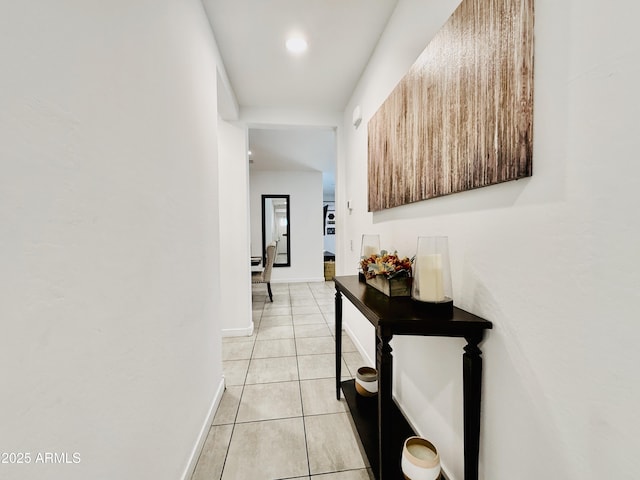 1657 W Monte Way, Phoenix, AZ 85041 - hall featuring light tile patterned floors and recessed lighting