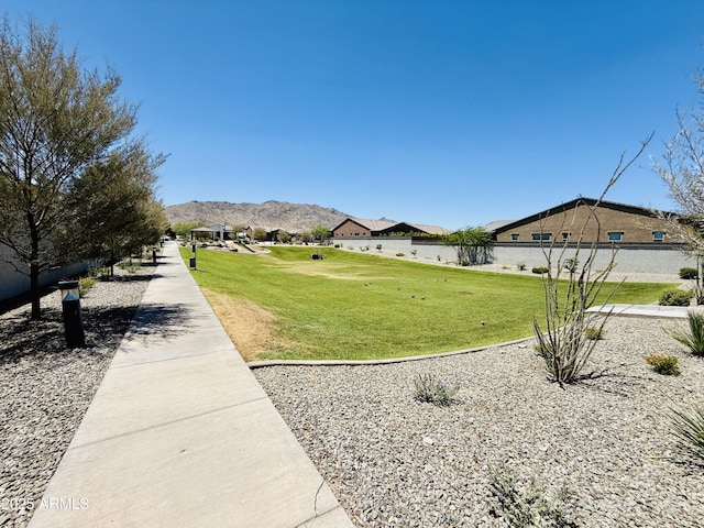 1657 W Monte Way, Phoenix, AZ 85041 - view of grassy yard featuring a mountain view