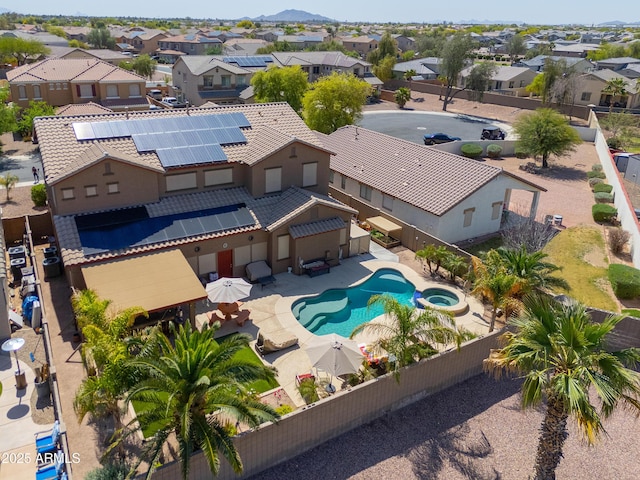 2115 N Cougar Ct, Casa Grande, AZ 85122 - aerial view featuring a residential view