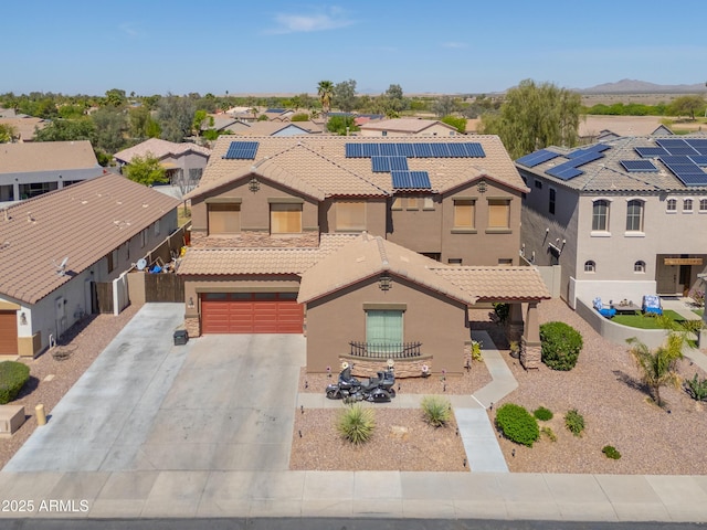2115 N Cougar Ct, Casa Grande, AZ 85122 - bird's eye view with a residential view