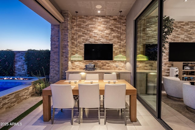 12311 E Black Rock Rd, Scottsdale, AZ 85255 - view of patio / terrace featuring area for grilling