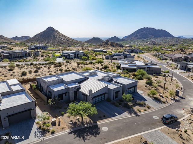 12311 E Black Rock Rd, Scottsdale, AZ 85255 - aerial perspective of suburban area with a mountainous background