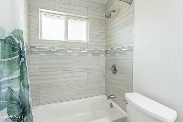 3743 E Coronado Rd, Phoenix, AZ 85008 - full bathroom featuring toilet and shower / bath combo with shower curtain