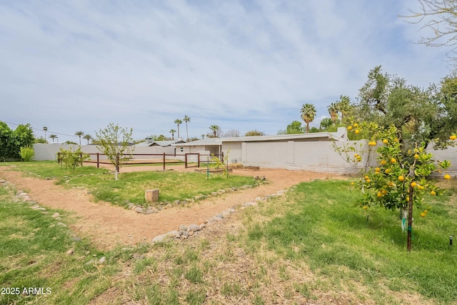 3743 E Coronado Rd, Phoenix, AZ 85008 - view of yard with fence