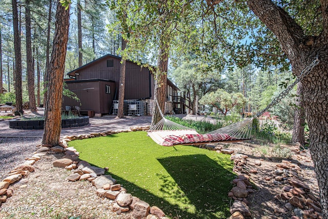 8894 W Lufkin Dr, Pine, AZ 85544 - view of yard
