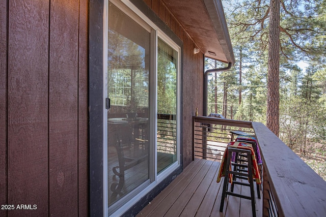 8894 W Lufkin Dr, Pine, AZ 85544 - view of wooden terrace